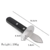 Amazon Hot sale Oyster Opener Knife with Wood Shucking Board Fresh Oyster Knife Opener Seafood Tool