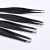 Import Amazon hot selling stainless steel eyebrow tweezers set slanted pointed tip good eyebrow tweezers in travel storage pouch from China