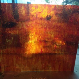 America red solid opalescent glass sheet price stained glass