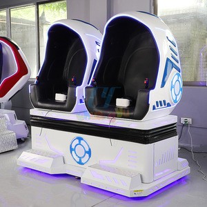 Amusement Park 9D Virtual Reality Simulator Video Cinema Motion Platform 9D Theater Chair For Sale