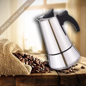 AOTAISI Espresso Coffee Maker / stainless steel coffee maker with High Quality /moka coffee maker stove pot