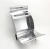Import Arc-shaped Visible Stainless Steel Household Mailbox Wall Mounted Letter Postal Mailing Cabinet Post Box from China