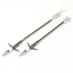 Archery Stainless Steel Fishing Darts Bow Fishing Projectile Darts Harpoon Bow Fishing  Slingshot Darts Accessories