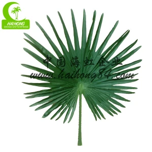 artificial giant fan palm leaf