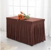 ATTENTION!!! hot-selling meeting banquet party table skirt