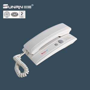 Audio intercom hand-set clear intercom door phone for home unlocking
