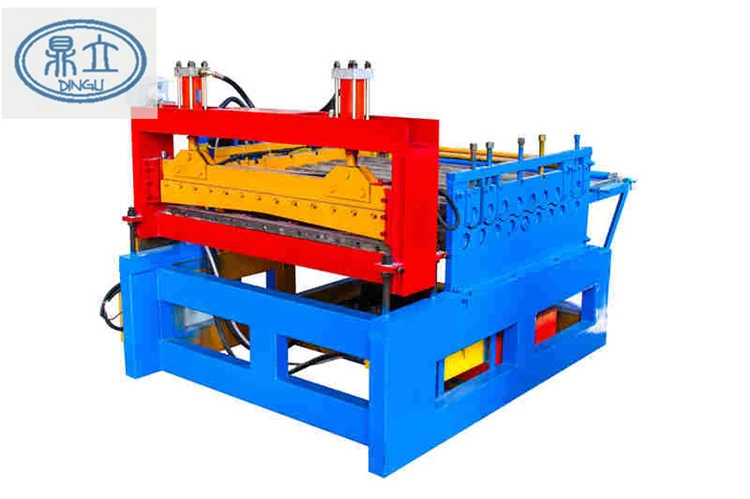 auto metal coil leveling and cutting machine