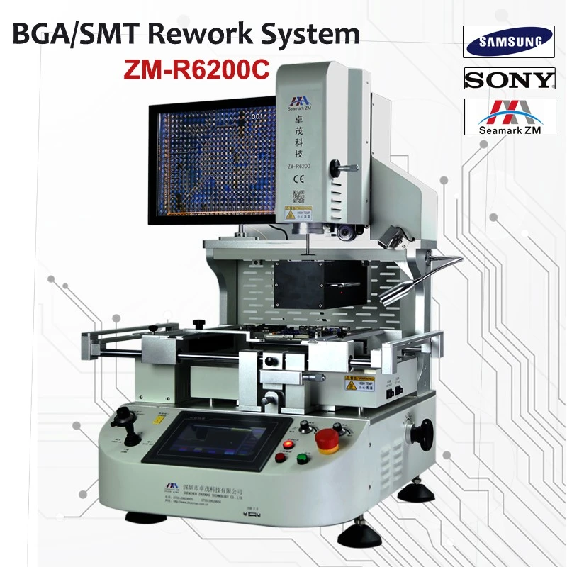 automatic bga reball station ZM-R6200C motherboard repairing machine