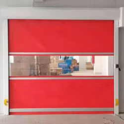 Automatic Electric Industrial Fast Roll up Shutter High PVC Hight Speed Door