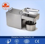 automatic home use oil presser / peanut, sesame, rapeseed, sunflower oil making machine