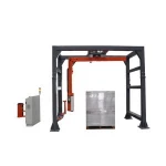 Automatic pallet wrapper film wrapping machine for packaging carton pallets
