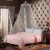 Import B1701 2020 Hot Sale Gauze Mosquito Curtain Home Bedroom Decoration Round Lace Bed Canopy Netting Curtain Dome Mosquito Net from China