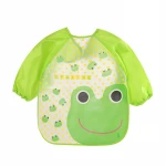 Baby Cartoon Cotton Baby Clothes Child Waterproof Anti-dressing Coats Eating Clothes Gowns wholesale