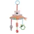 Import Baby Crystal Super Velvet Animal Hanging Rattle Bell Stuffed PP Cotton for Infant Stroller Bells outdoor Newborn Hanging Toys from China
