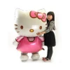 Baby Favor cartoon toy party decoration Big size Standing Hello Kitty helium foil balloon