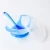Import Baby Feeding Supplies Baby Food Plastic Bowl With Silicone Spoon Baby Suction Bowl from China