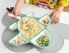 Baby melamine ceramic dubai wholesale market bamboo fiber childrens tableware