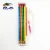 Back to school wooden color printed foil twist pencil