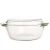 baking dishes glass casserole cooking pot with glass  cover