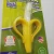 Import banana new design Childrens teether molar stick silicone toothbrush silicone baby teether from China