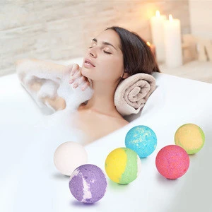 Bath Bombs Gift Set - Organic and Natural Handmade Bath Bombs with Essential Oil