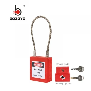 BD-G41 nylon cable padlock safety lockout self-lock nylon cable tie lock