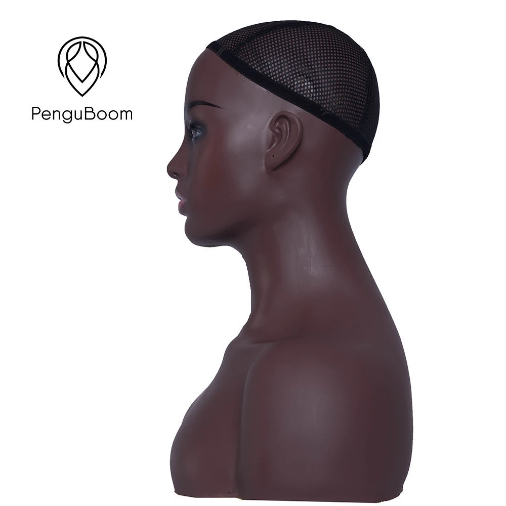 PVC Pierceable Black Woman Mannequin Head Wig Head Mannequin Mold Beautiful  Mannequin Wig Heads - Buy PVC Pierceable Black Woman Mannequin Head Wig  Head Mannequin Mold Beautiful Mannequin Wig Heads Product on