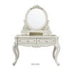 Bedroom Wood Furniture Vanity Dressing Table White Makeup Tocador Dresser With Mirror