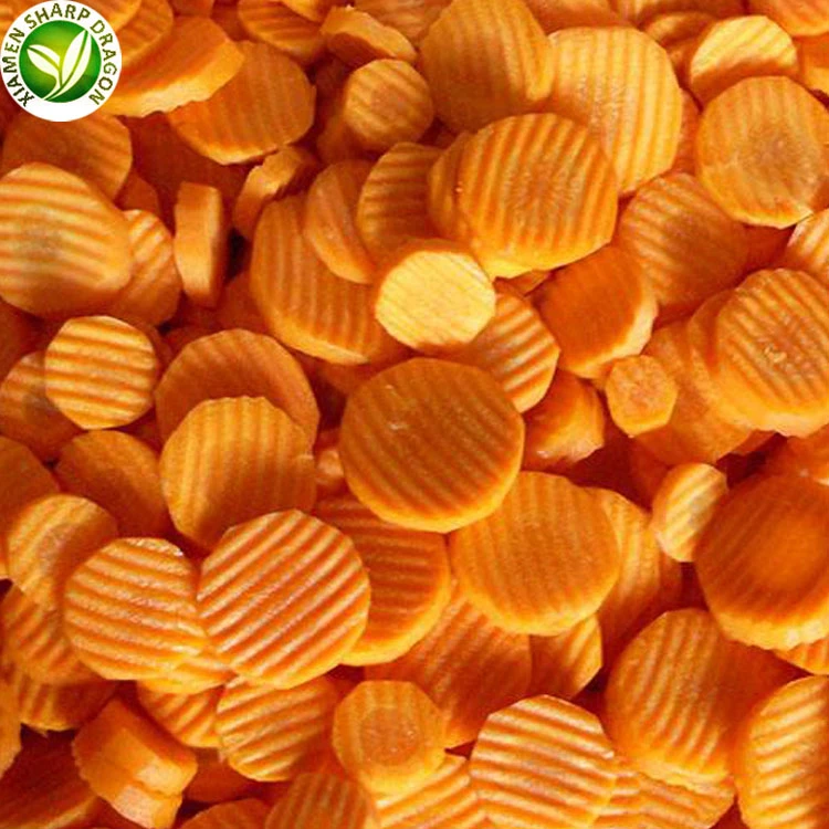 Best Grade Organic IQF Frozen Sliced and Diced Carrot For Sale