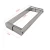 Import Best price ABS Plastic Chrome plated Glass Door Handle shower room door pull towel bar handle from China