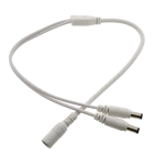 Best Quality DC Splitter cable 1 male to 2 female for CCTV and Other Devices