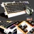 Import Best Sell gaming RGB Wired Gaming Keyboard Mouse Set with LED Light from China