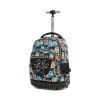 Best sell Sublimation Printing children trolley school bags for boy