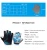 Import Bicycle Gloves Men Sports Half Finger Long Gloves Anti-Slip Pad Motorcycle Mtb Road Bike Gloves from China