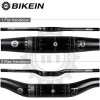 BIKEIN - New Arrival Glossy 3k Carbon Fiber Mountain Bike Flat Handlebar 31.8mm Cycling Bicycle Parts MTB Rise Handlebars 135g