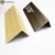 Import black aluminium tile edging copper external  stair nosing supplier cheap low MOQ from China