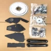black color jackshaft kit/motorized bicycle