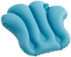 blue pvc Inflatable bath pillow