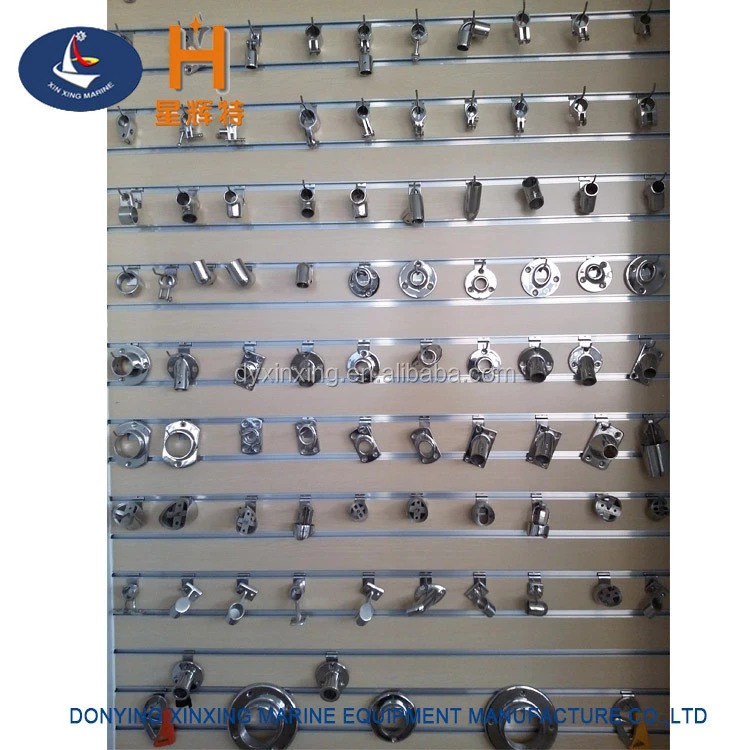 boat accessories high polished 316 stainless steel handrail fittings