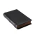 Import Book Shape Leather Cigar Case blackTravel Humidor Portable Cigar Box from China