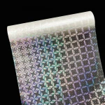 Bopp transparent holographic windmill pattern thermal lamination film