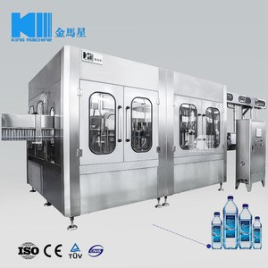 Bottled mineral water production / processing machine cost