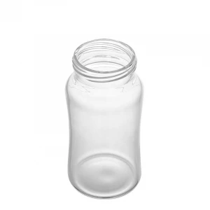 BPA Free Eco Friendly Food Grade glass Baby milk Feeding Bottle