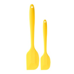 BPA Free Flexible Heat Resistant 3pcs Per Set Spatula with Metal Core Mixing Cooking and Baking Silicone Spatula Set