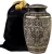 Import Brass Black Golden Hand Carved Engraved Cremation Urns with affordable price from India
