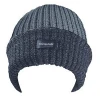 BSCI Audit MENS RIBBED THINSULATE LINED BEANIE HAT IN MELANGE COLOURS