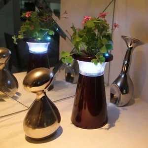 BT-1604 led plastic flower vase