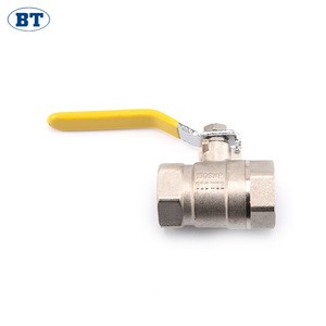 BT1014 good market copper ball valve ,water yellow ball price