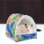 Import Canvas Lambswool Flamingo Thicken Winter Soft Sugar Glider Guinea Pig Squirrel Parrot Hamster Hammock Cage with 2 Clips from China