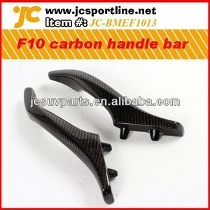 Car decoration kit for BMW F10 carbon fiber door inside handle bar